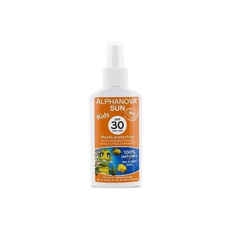 Alphanova Sun KIDS Bio Spray Przeciwsłoneczny, filtr SPF30 125ml